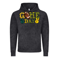 Vintage Black Game day yellow and green team color Vintage Hoodie - HowdyJamesFarm