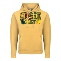 Vintage Mustard Game day yellow and green team color Vintage Hoodie - HowdyJamesFarm