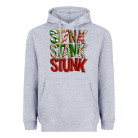 Heather Grey Stink stank stunk Heavyweight Hoodie - Artiststas
