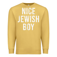 Antique Gold hanukkah nice jewish boy cool chanukah festival jewish gift t shirt Premium Sweatshirt - minhPixels