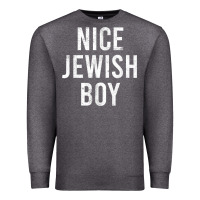 Charcoal Heather hanukkah nice jewish boy cool chanukah festival jewish gift t shirt Premium Sweatshirt - minhPixels