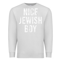 Dove Grey hanukkah nice jewish boy cool chanukah festival jewish gift t shirt Premium Sweatshirt - minhPixels