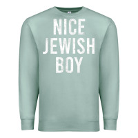 Seafoam hanukkah nice jewish boy cool chanukah festival jewish gift t shirt Premium Sweatshirt - minhPixels