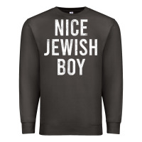 Smoke hanukkah nice jewish boy cool chanukah festival jewish gift t shirt Premium Sweatshirt - minhPixels