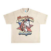 Sandshell American unicorn magic Urban Heavy Tee - HowdyJamesFarm