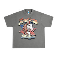 Tornado American unicorn magic Urban Heavy Tee - HowdyJamesFarm