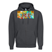 Smoke Best Teacher Ever Zipper Hoodie - CowhideDigitalArt