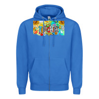 True Royal Best Teacher Ever Zipper Hoodie - CowhideDigitalArt