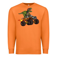 Carrot monster truck and t rex dinosaur Premium Sweatshirt - Artiststas