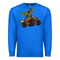 True Royal monster truck and t rex dinosaur Premium Sweatshirt - Artiststas