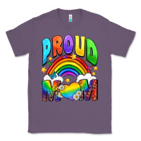 Lavender Proud Mom Classic Tee - NancyCooperArtShop