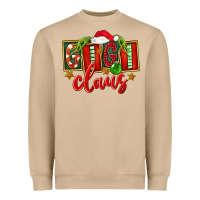 Mushroom Christmas Gigi Claus Heavyweight Sweatshirt - FaDigitalArtStudio