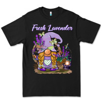 Black fresh lavender gnome Premium Tee - BarkalooDesign