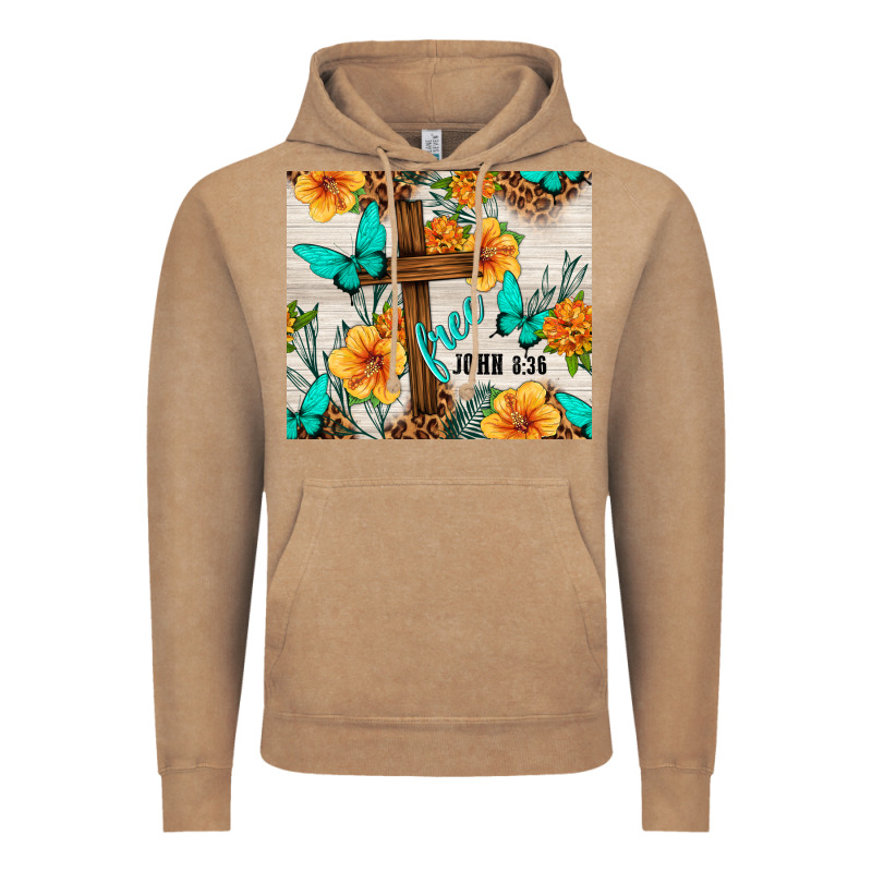 Christian Free John 8 36 Vintage Hoodie by TumblerDesignByShophia | Teevron