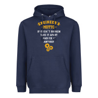 Navy engineer engineering mechanical profession electrical gift Heavyweight Hoodie - minhPixels