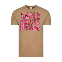 Vintage Coffee Call me never Valentine's Day Vintage Tee - HowdyJamesFarm