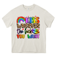 Kiss Whoever The Fuck You Want Heavy Core Tee | Teevron
