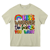 Mossy kiss whoever the fuck you want Heavy Core Tee - LillyAllenDesigns