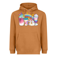 Meerkat Unicorn Coffee Cups Heavyweight Hoodie - Artiststas