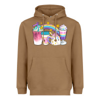 Toasted Coconut Unicorn Coffee Cups Heavyweight Hoodie - Artiststas