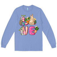 Colony Blue Love Easter Day Long Sleeve Tee - HowdyJamesFarm