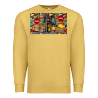 Antique Gold forklift sippy Premium Sweatshirt - Artiststas