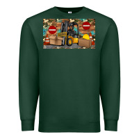 Sports Green forklift sippy Premium Sweatshirt - Artiststas