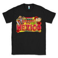 Black Viva Mexico Classic Tee - texasbilliewilder