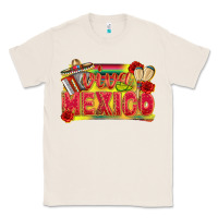 Natural Viva Mexico Classic Tee - texasbilliewilder