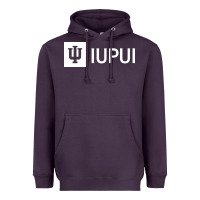 Plum IUPUI, Indiana University Heavyweight Hoodie - minhPixels
