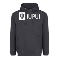 Smoke IUPUI, Indiana University Heavyweight Hoodie - minhPixels