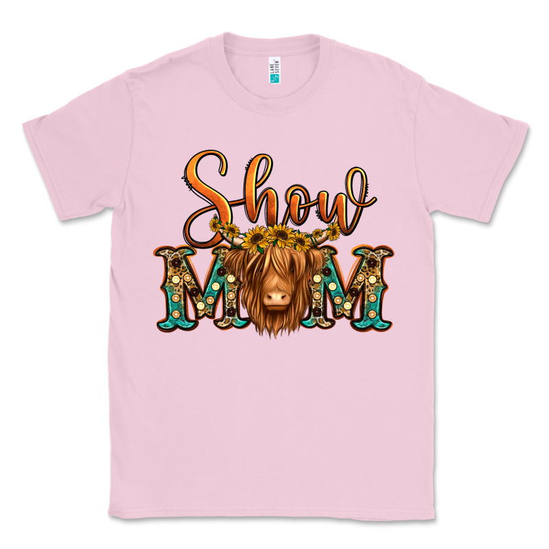 Show Mom Long Haired Cow Classic Tee by Jasminsmagicworld | Teevron
