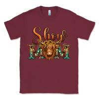 Burgundy show mom long haired cow Classic Tee - Jasminsmagicworld