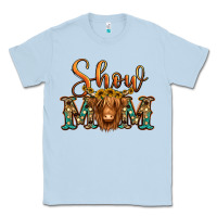 Dusty Blue show mom long haired cow Classic Tee - Jasminsmagicworld