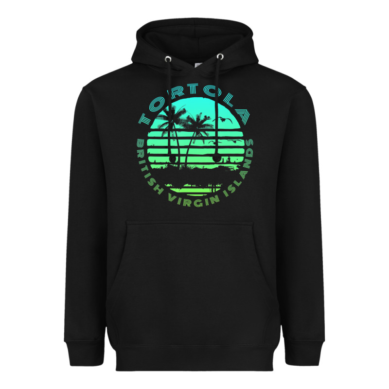Bvi Tortola British Caribbean Island Souvenir Heavyweight Hoodie by minhPixels | Teevron