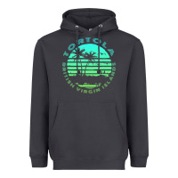 Smoke Bvi Tortola British Caribbean Island Souvenir Heavyweight Hoodie - minhPixels