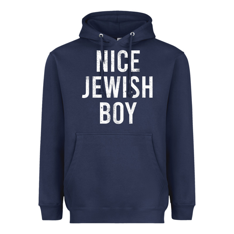 Hanukkah Nice Jewish Boy Cool Chanukah Festival Jewish Gift T Shirt Heavyweight Hoodie by minhPixels | Teevron