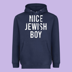 Hanukkah Nice Jewish Boy Cool Chanukah Festival Jewish Gift T Shirt Heavyweight Hoodie Designed By Minhpixels