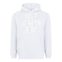 White hanukkah nice jewish boy cool chanukah festival jewish gift t shirt Heavyweight Hoodie - minhPixels