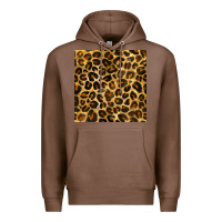 Chestnut leopard seamless pattern Premium Hoodie - BundleAndBundleShop