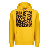 Lemon leopard seamless pattern Premium Hoodie - BundleAndBundleShop
