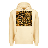 Pina Colada leopard seamless pattern Premium Hoodie - BundleAndBundleShop