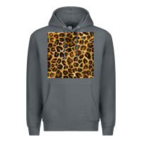 Rock leopard seamless pattern Premium Hoodie - BundleAndBundleShop