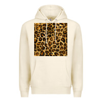 Tofu leopard seamless pattern Premium Hoodie - BundleAndBundleShop