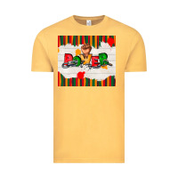 Vintage Mustard juneteenth black power Vintage Tee - TumblerDesignByShophia