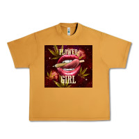 Peanut Butter flower girl Urban Heavy Tee - TumblerDesignByShophia
