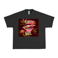 Pigment Black flower girl Urban Heavy Tee - TumblerDesignByShophia