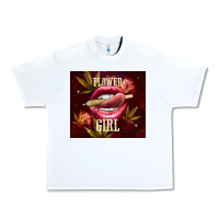 White flower girl Urban Heavy Tee - TumblerDesignByShophia