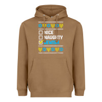 Toasted Coconut nice naughty jewish ugly hanukkah sweater chanukah jew gift premium t Heavyweight Hoodie - minhPixels