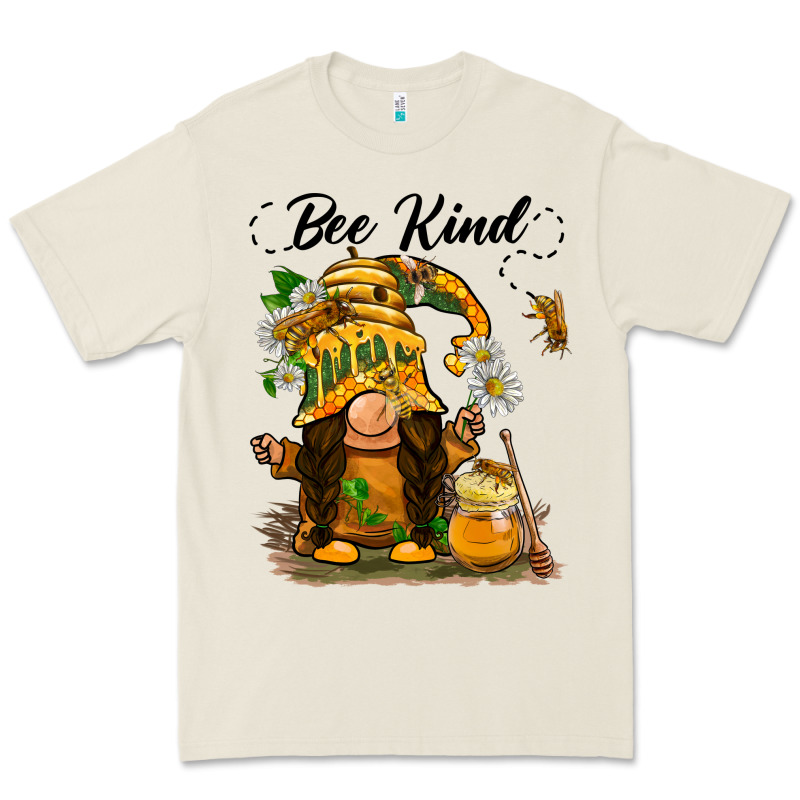 Bee Kind Gnome Premium Tee by BarkalooDesign | Teevron